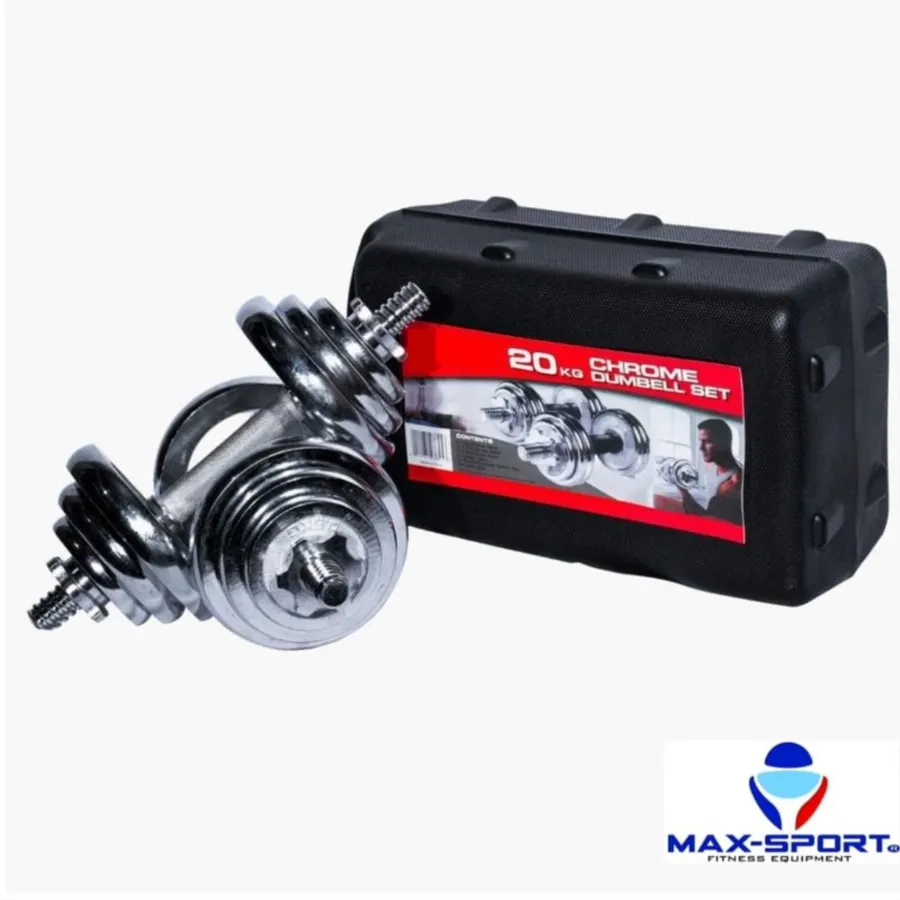Set de Mancuernas Ajustables de 20 kg