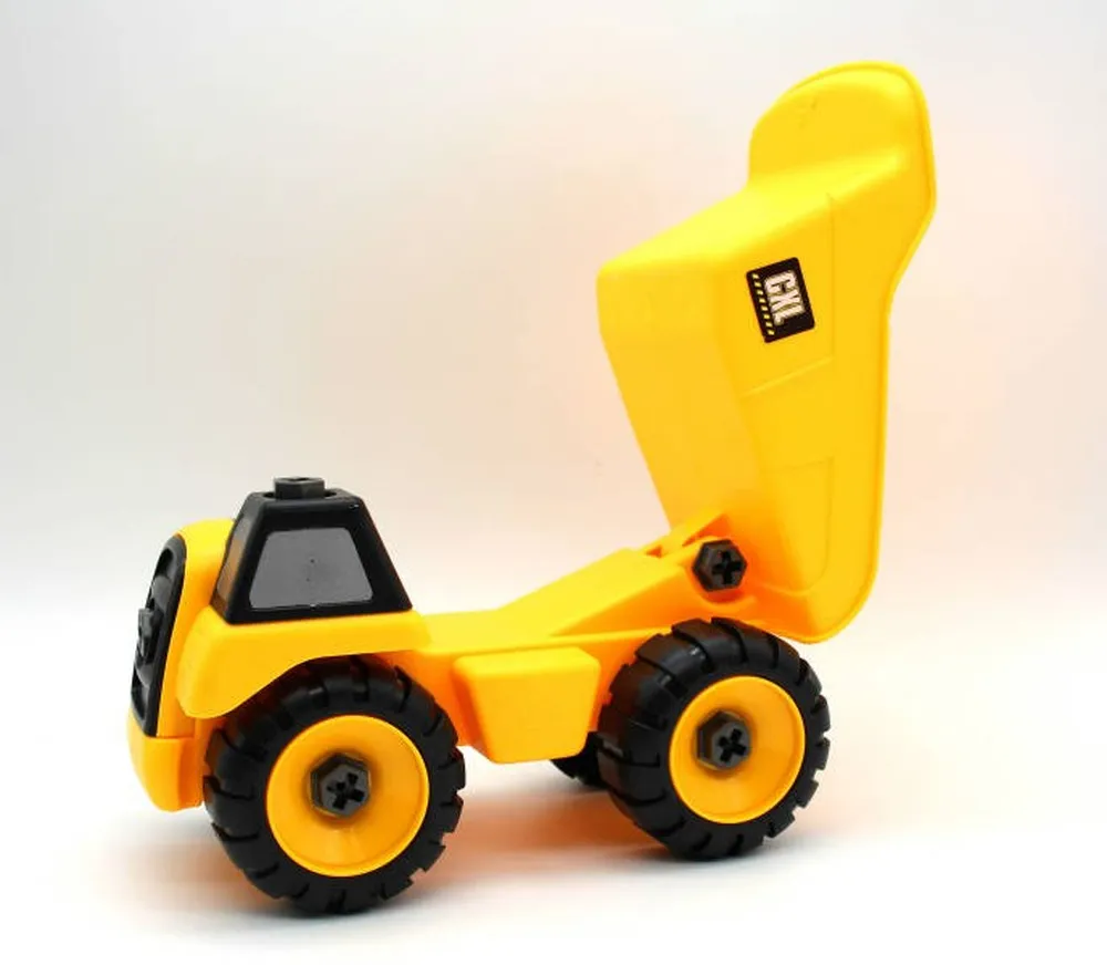 Juego de construcción DIY - Camión y Cargadora
