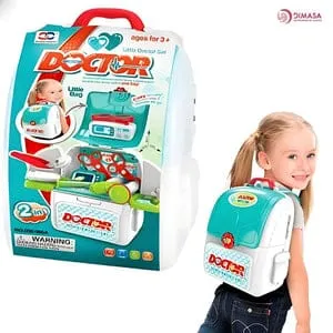 Kit Médico 2 en 1 - Mochila y Consultorio